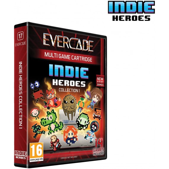 EVERCADE CARTUCHO INDIE HEROES 1