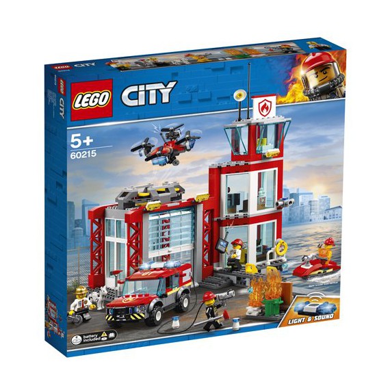 LEGO CITY QUARTEL DOS BOMBEIROS 60215