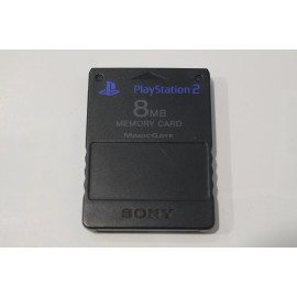 PS2 MEMORY CARD SONY 8MB PRETO