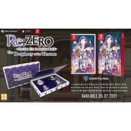 SWITCH RE: ZERO STARTING LIFE IN ANITHER WORLD THE PROPHECY OF THE THRONE