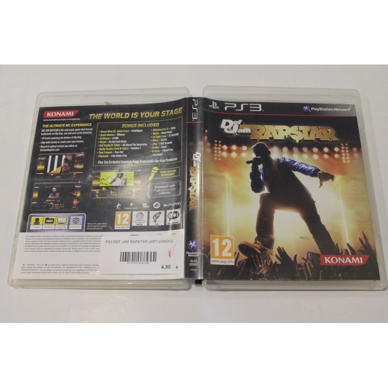 Def Jam - Rapstar PS3 Playstation 3
