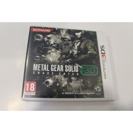 3DS METAL GEAR SOLID 3D SNAKE EATER