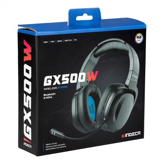 HEADSET GAMING IDECA GX500W