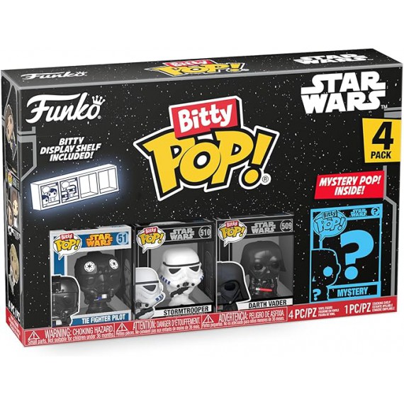 FUNKO BITTY POP STAR WARS DARTH VADER 4PACK