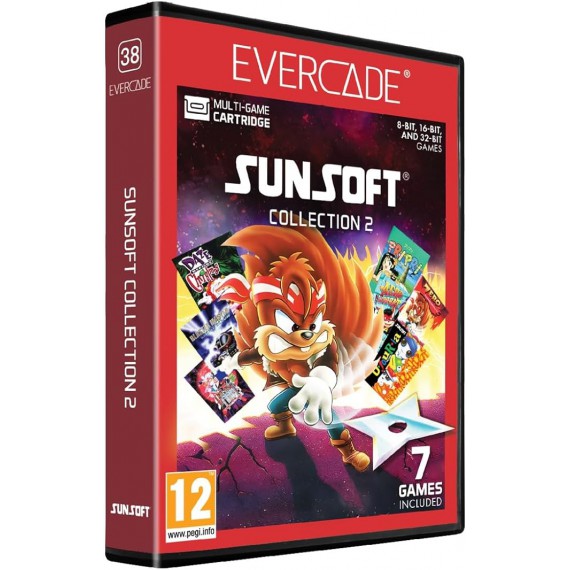 EVERCADE CARTUCHO SUNSOFT COLLECTION 2 N38