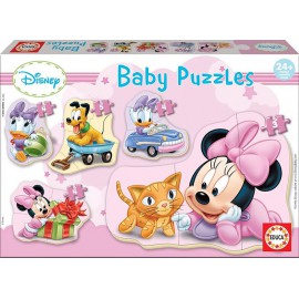 Baby Minnie Mouse 5 puzzles progressivos