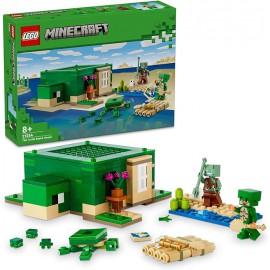 LEGO Minecraft Tartaruga de casa de praia