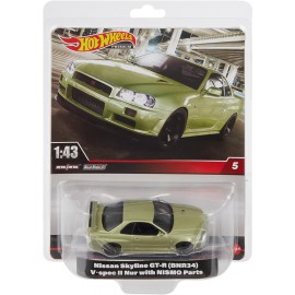 HOTWHEELS NISSAN SKYLINE GT-R 1/43 REAL RIDERS