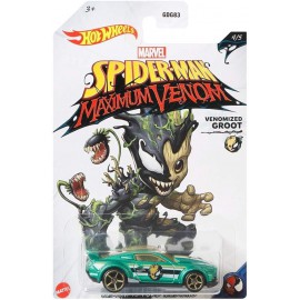 HOTWEELS MARVEL SPIDER MAXIMUM VENOM (GROOT)