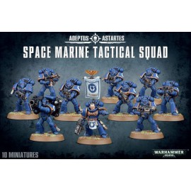 WARHAMMER SPACE MARINE TACTICAL SQUAD