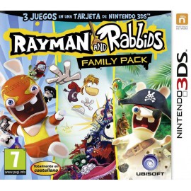 3DS RAYMAN AND RABBIDS FAMILY PACK