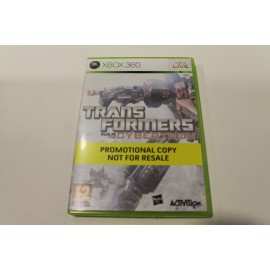 XBOX 360 TRANS FORMERS WAR FOR CYERTRON