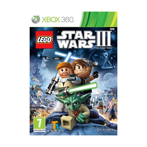 XBOX 360 LEGO STAR WARS III THE CLONE WARS