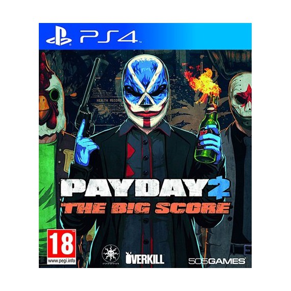 PS4 PAYDAY 2 THE BIG SCORE