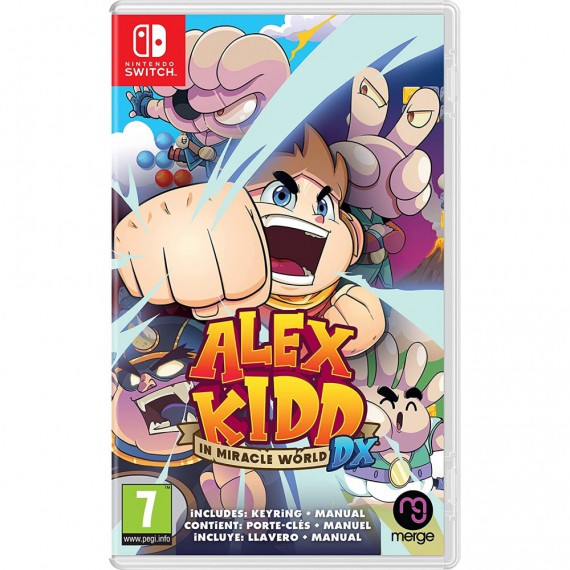 SWITCH ALEX KIDD IN MIRACLE WORLD DX